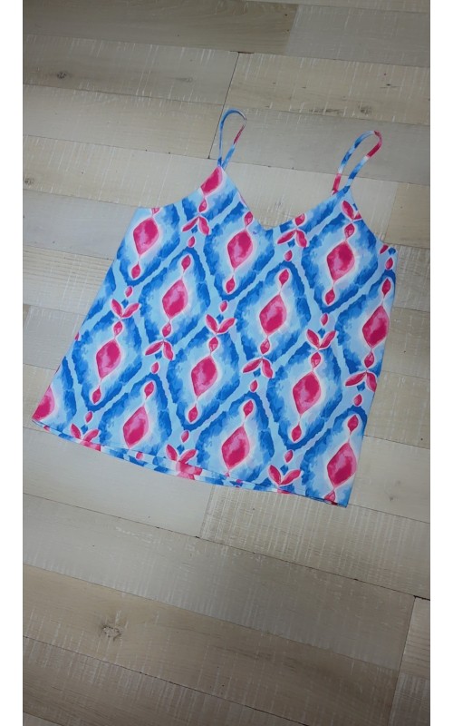 Top en voile fluide