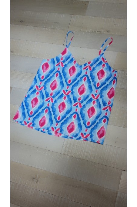 Top en voile fluide