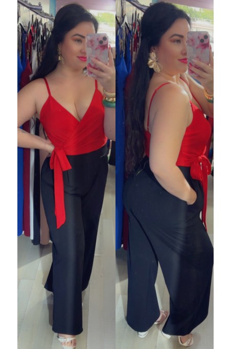 Combinaison pantalon large
