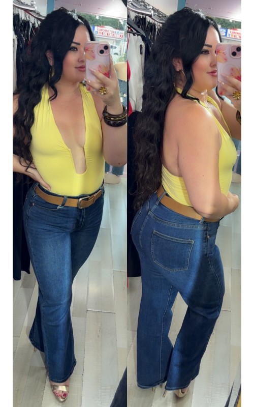 Jeans avec ceinture