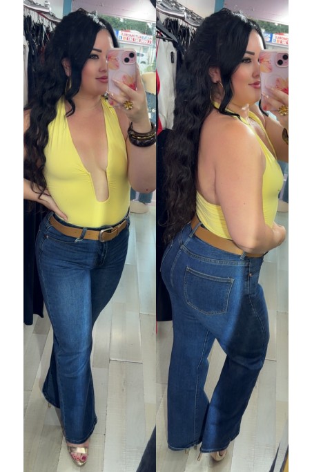 Jeans avec ceinture