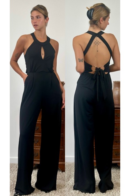 Combinaison pantalon dos nu