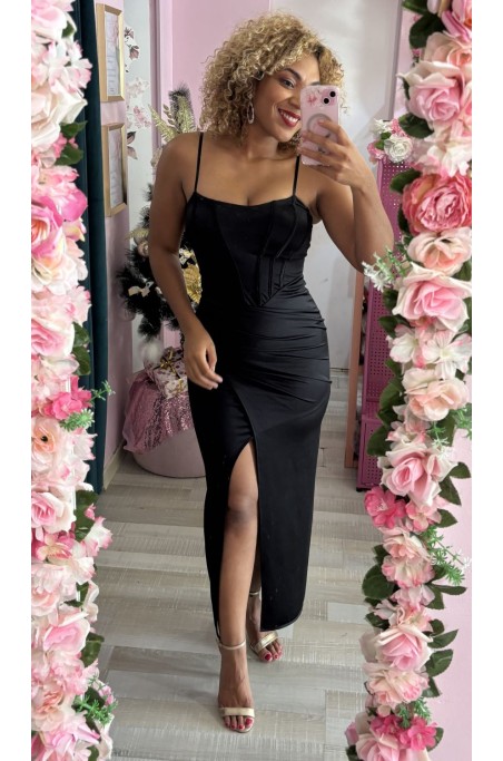 Robe Corset Satinée