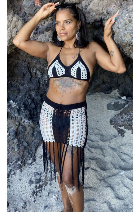 Ensemble crochet de plage