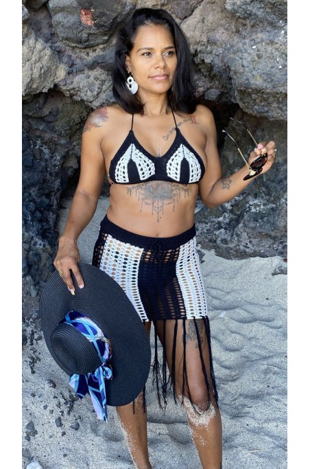 Ensemble crochet de plage