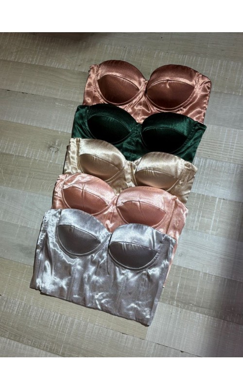 Bustier satiné